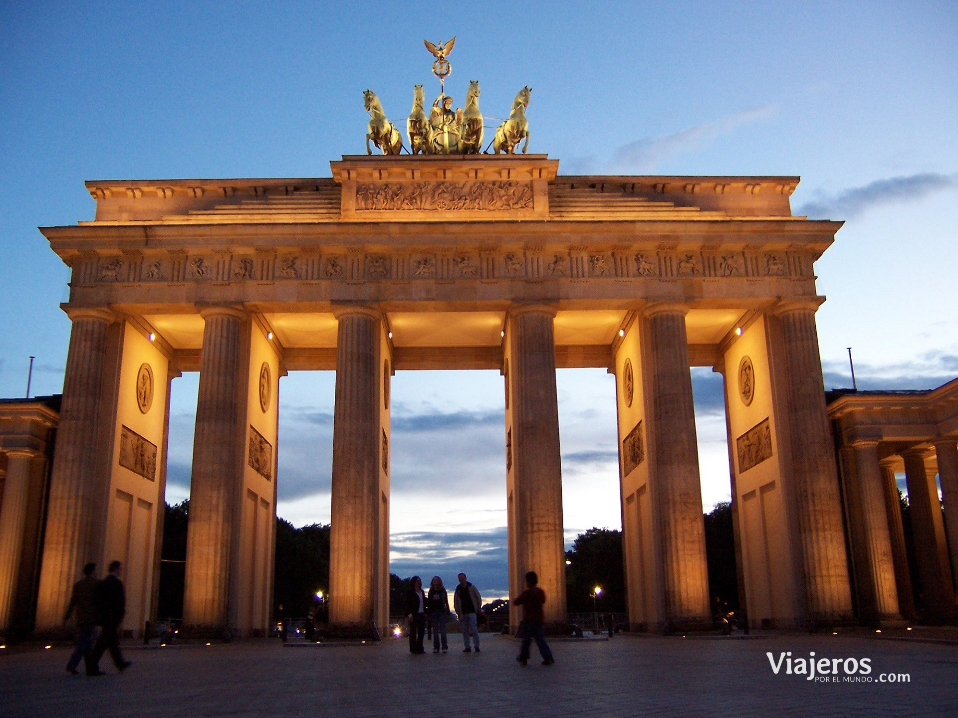 La Puerta De Brandenburgo Viajeros Por El Mundo